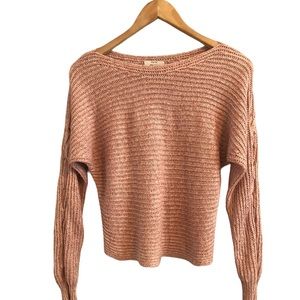 ONLY pink detailed sweater